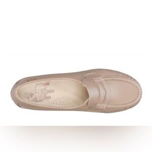 SAS Classic Slip On Beige LeatherLoafer